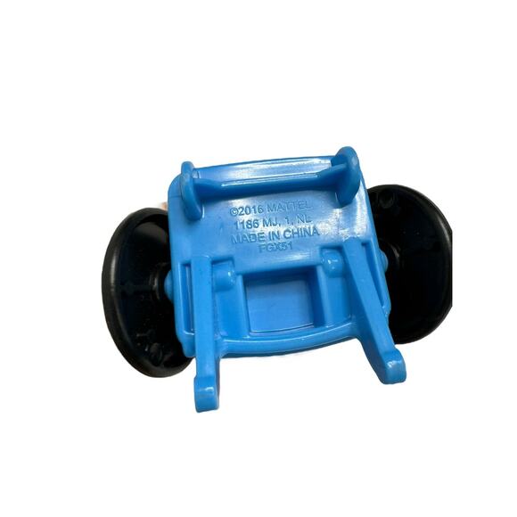 FISHER PRICE Little People Green #7 Wheelchair Basketball Player Blonde Kid - Picture 6 of 7